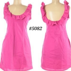 NWOT! Dayton K Size Medium sleeveless hot pink dress